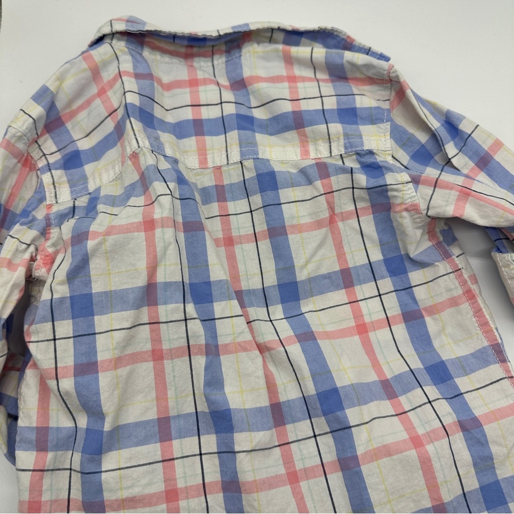 Lightweight plaid button down - Picture 4 of 4